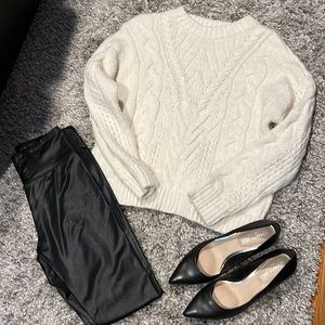 BUNDLE!! 2 Cream Sweaters • Size XS